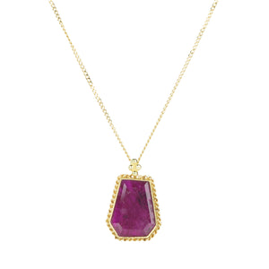 Amali 18k Ruby Pendant Necklace | Quadrum Gallery