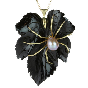 Annette Ferdinandsen Enchanted Garden Spider Pendant Necklace | Quadrum Gallery