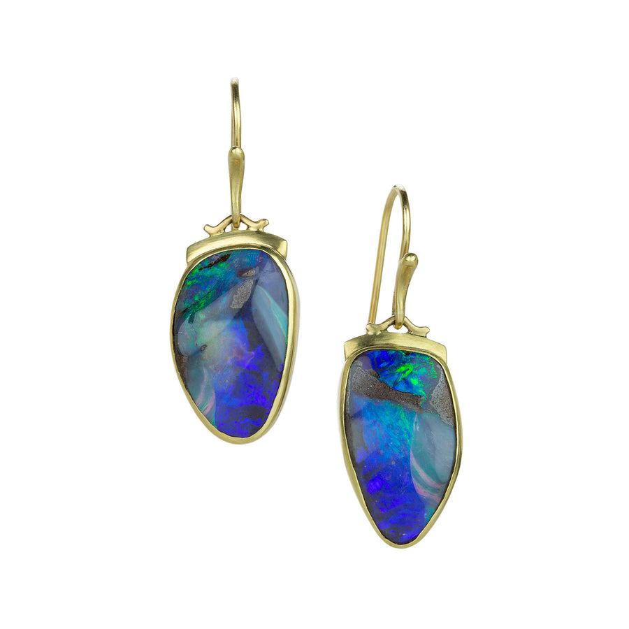 Annette Ferdinandsen Boulder Opal Drop Earrings | Quadrum Gallery