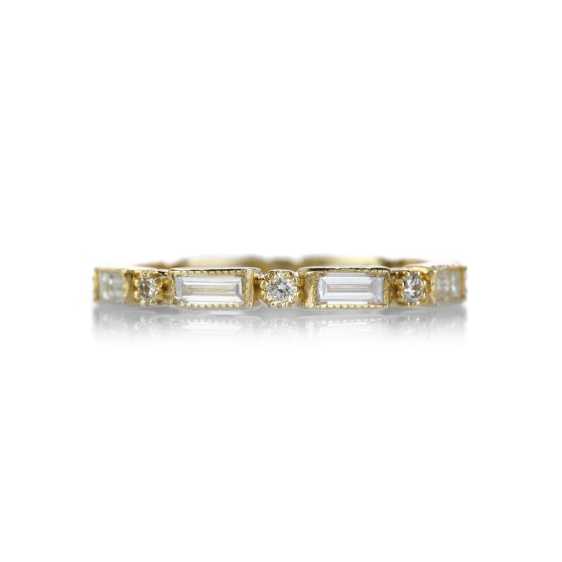 Sethi Couture White Baguette Diamond Lucy Band | Quadrum Gallery