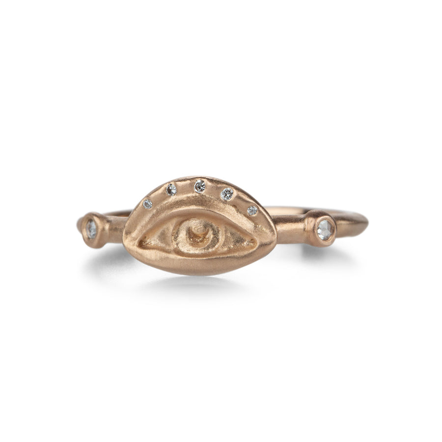 Sirciam 14k Rose Gold Alicia's Eye Ring | Quadrum Gallery