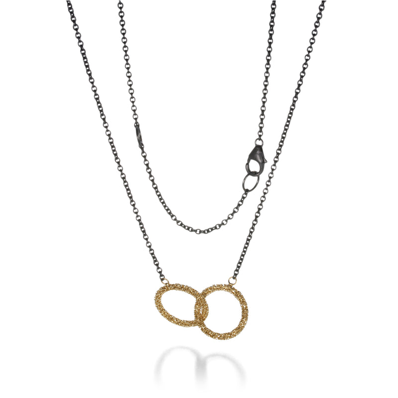 Amali Stardust Interlocking Circle Necklace | Quadrum Gallery