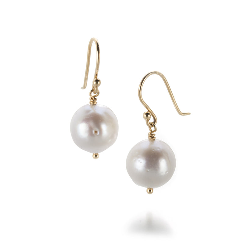 Anne Sportun White Pearl Earrings | Quadrum Gallery
