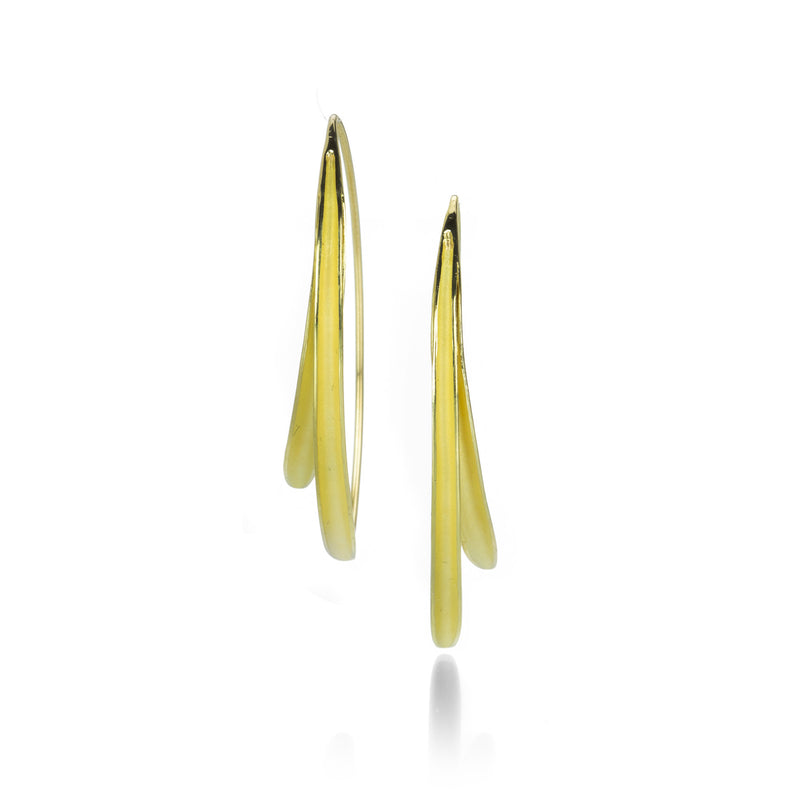 Barbara Heinrich Double Olive Leaf Earrings | Quadrum Gallery
