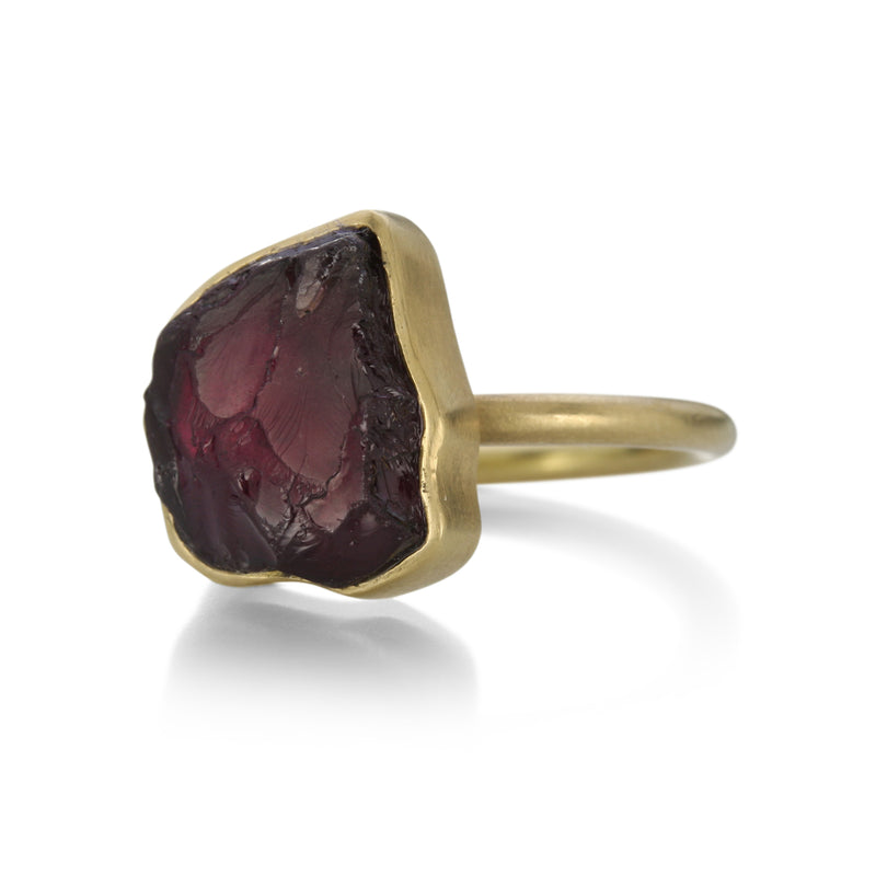 Gabriella Kiss Natural Grape Garnet Crystal Ring | Quadrum Gallery