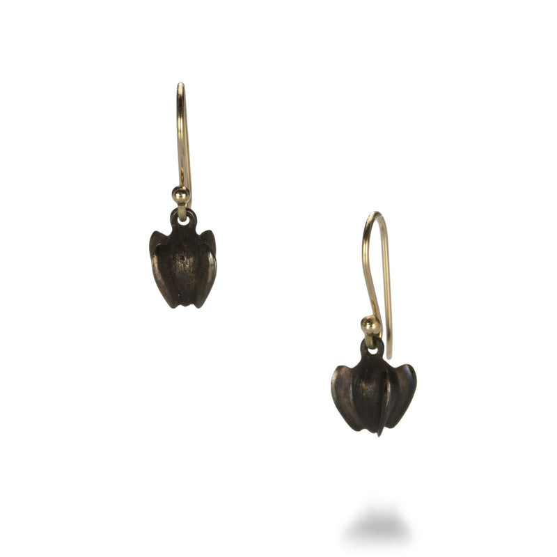 Gabriella Kiss Bronze Buckwheat Earrings  | Quadrum Gallery