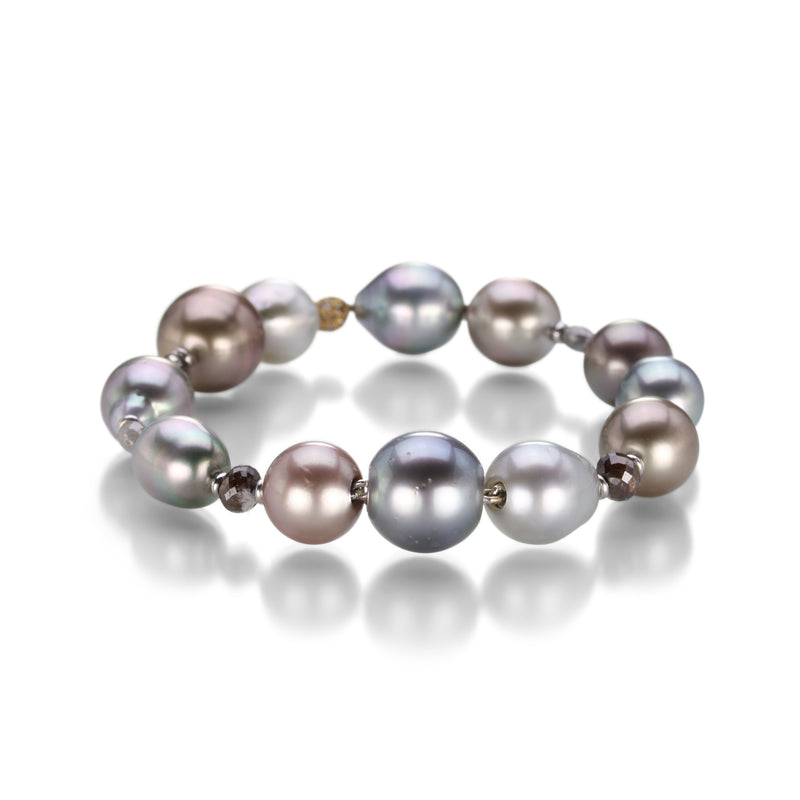 Gellner Pearl and Diamond Bracelet | Quadrum Gallery