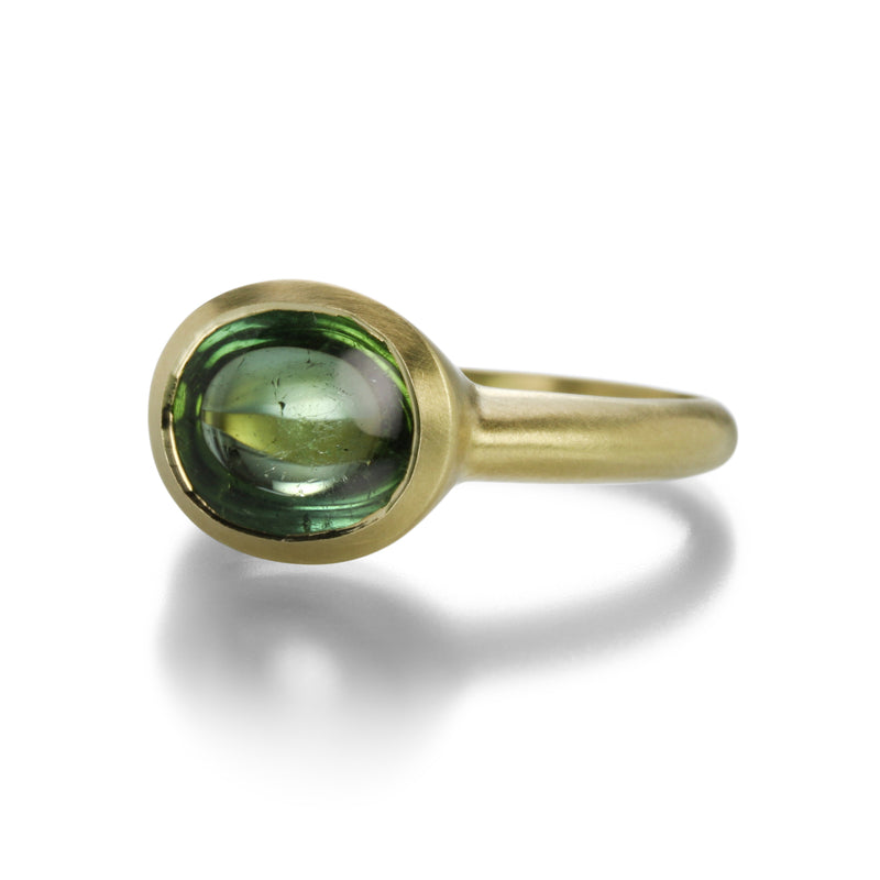 Maria Beaulieu Grass Green Tourmaline Ring | Quadrum Gallery
