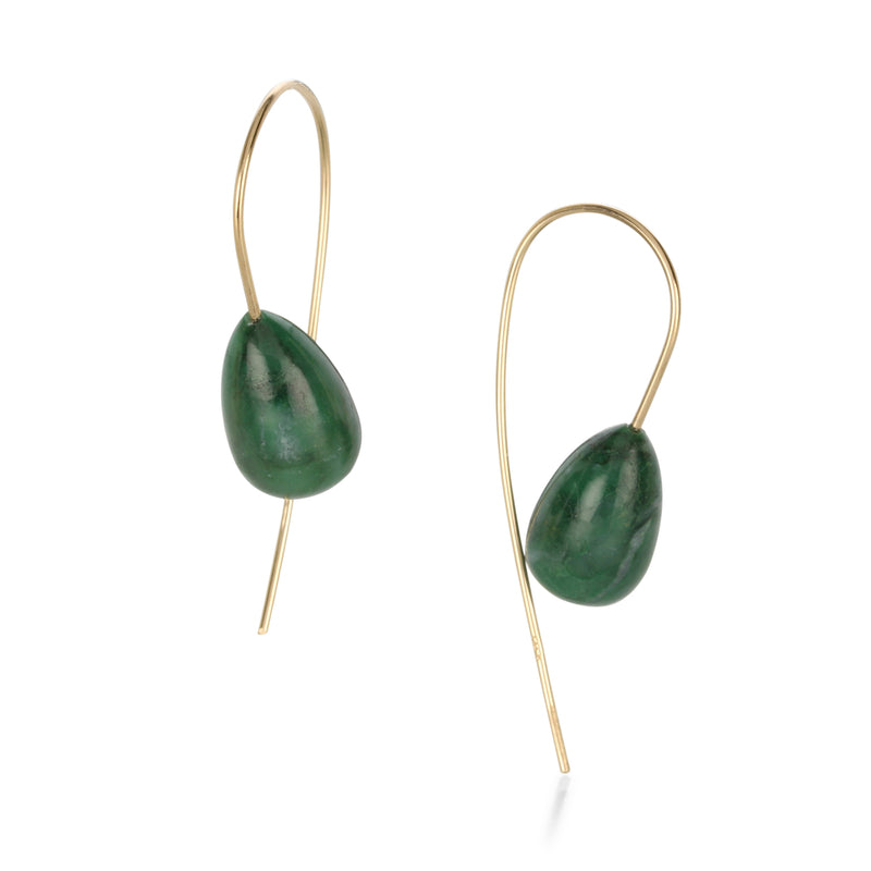 Rosanne Pugliese Green Jade Earring | Quadrum Gallery
