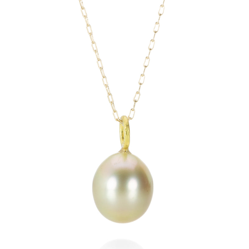 Rosanne Pugliese Golden South Sea Pearl Necklace | Quadrum Gallery