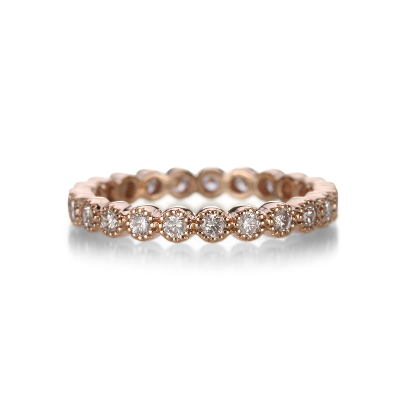 Sethi Couture Pink Gold Diamond Band | Quadrum Gallery
