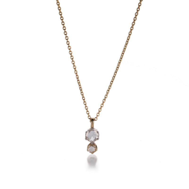 Sethi Couture Double Rose Cut Diamond Necklace | Quadrum Gallery