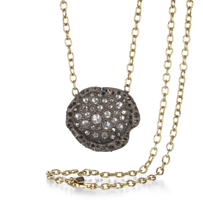 Todd Pownell Mixed Metal Crater Pendant | Quadrum Gallery