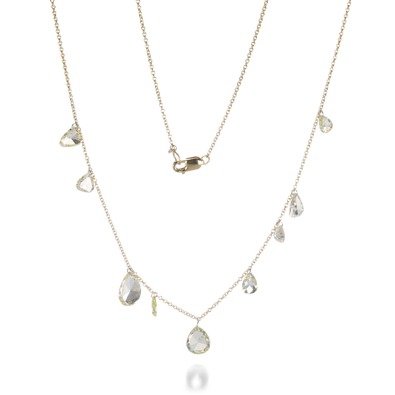 Todd Pownell Pear Shaped Diamond Necklace | Quadrum Gallery