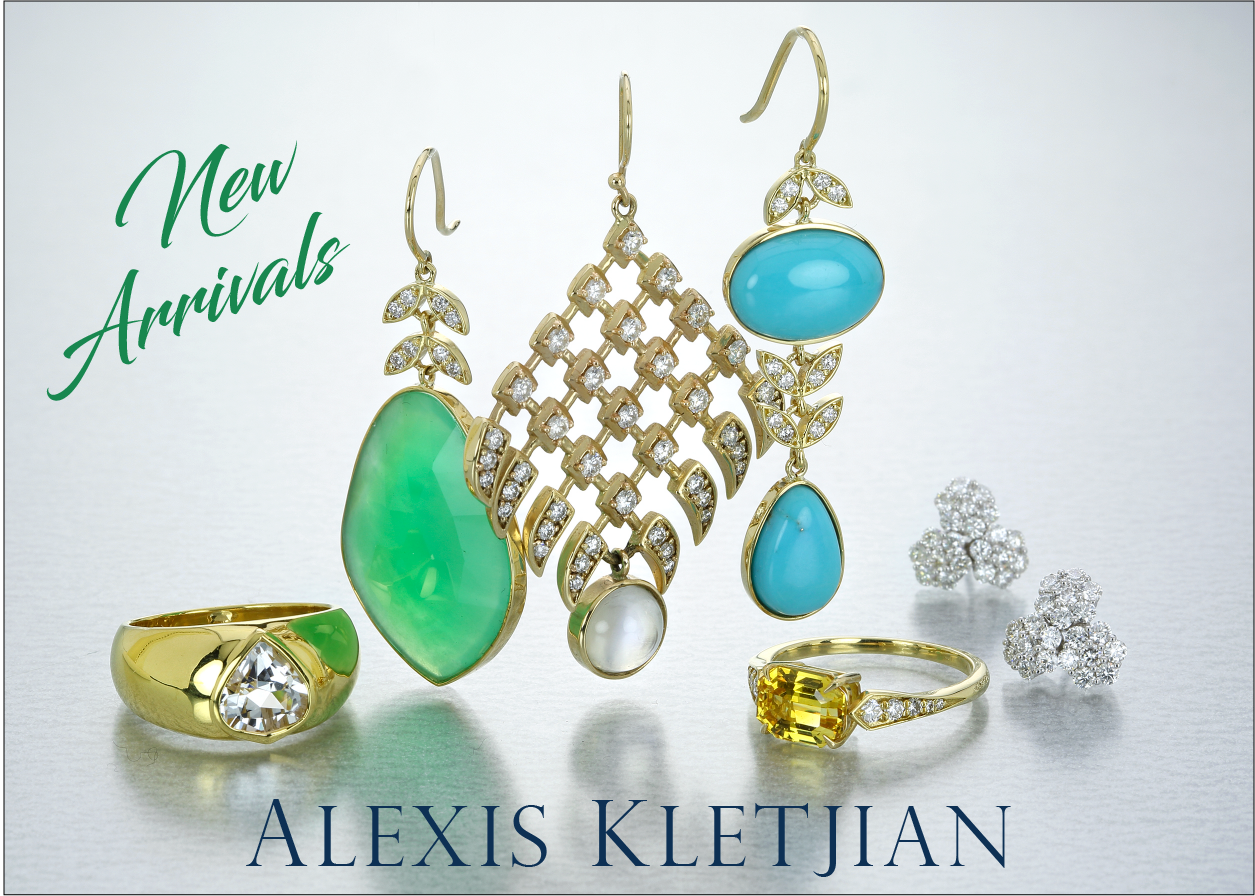 alexis kletjian jewelry, 18k yellow gold jewelry, shield pendants, gemstone rings, gemstone pendants, gemstone necklaces, gemstone bracelets, sapphire bracelets, sapphire and diamond rings