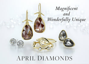 april birthstone, birthstone jewelry, diamond jewelry, diamond earrings, diamond studs, diamond earrings, diamond necklaces, delicate diamond jewelry