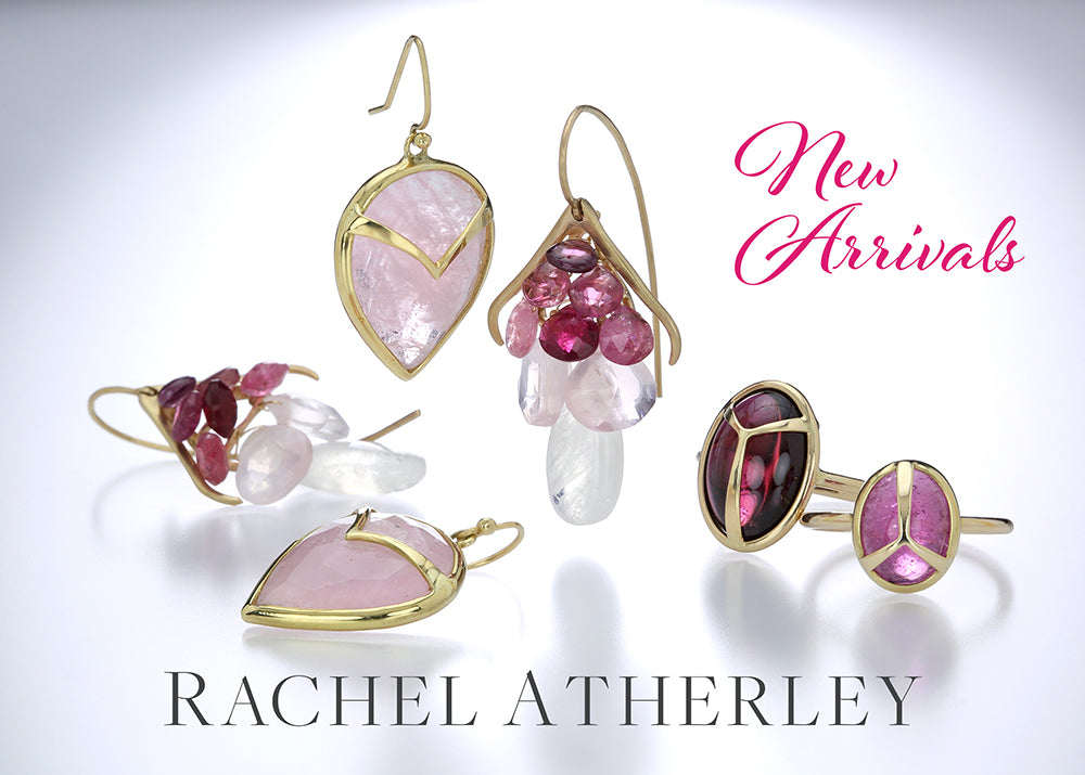 rachel atherley jewelry, rachel atherley earrings, rachel atherley rings, gemstone earrings, morganite earrings, tourmaline earrings, moonstone earrings, new arrivals, designer jewelry, fine jewelry
