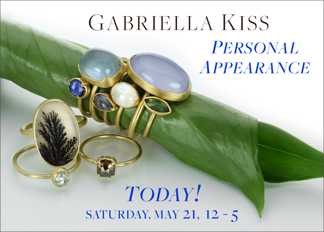 Today! Meet Gabriella Kiss! 12pm - 5pm