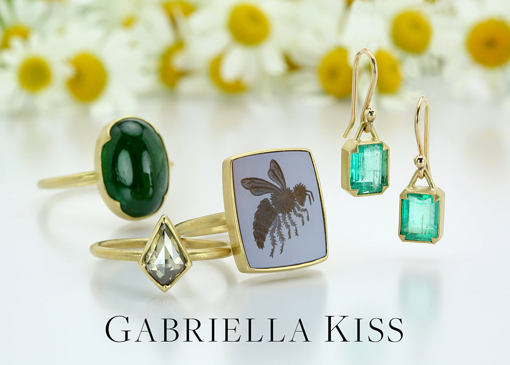 Metier SF - Gabriella Kiss Trunk Show this Thursday! 12-7pm. Meet Gabriella  and shop her beautifully curated one-of-kind and new collection pieces.  #heirloomsforanewage #rings #stones #engraved #gabriellakissjewelry  #metiersf Photo @lesliesantarina ...