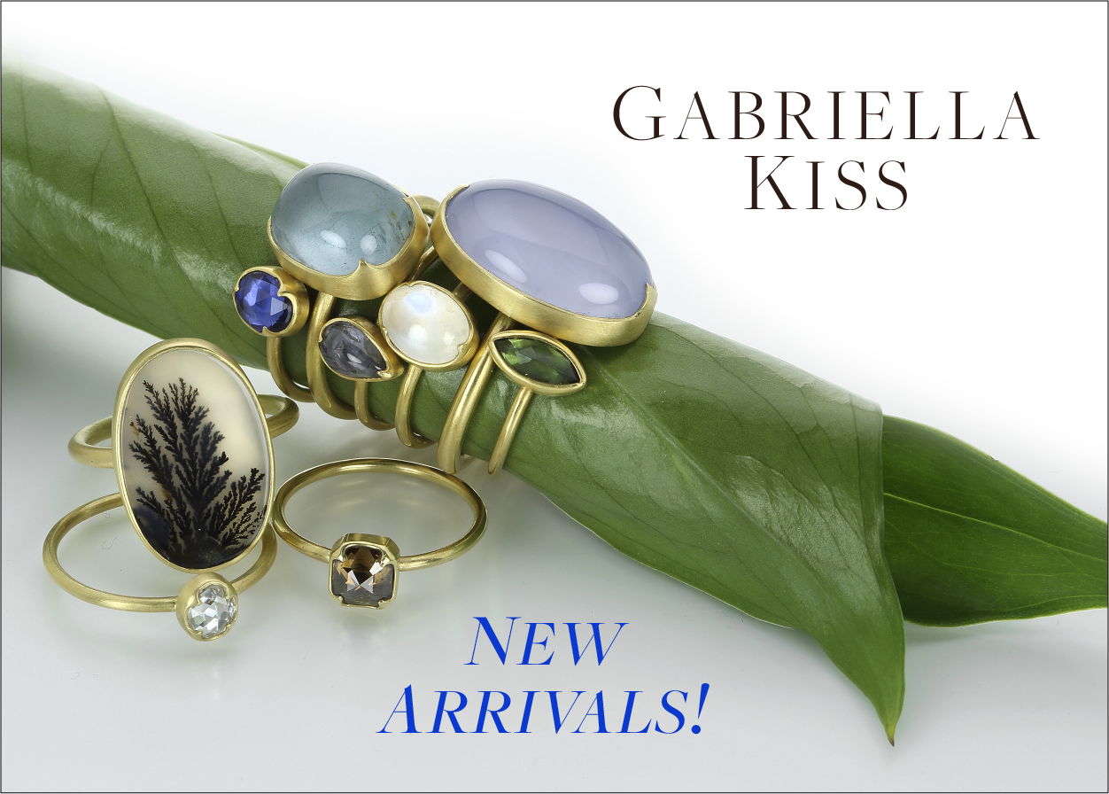 Gabriella Kiss Love Token 10K Gold Invigilare Ring