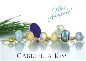 gabriella kiss jewelry, gabriella kiss rings, gabriella kiss earrings, gabriella kiss necklaces, snake hoops, nature inspired jewelry, gemstone rings, gemstone necklaces, gemstone earrings