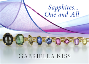 gabriella kiss jewelry, gabriella kiss rings, sapphire jewelry, sapphire rings, sapphire earrings, sapphire necklaces, pink sapphires, yellow sapphires, green sapphires, sapphire stacking rings, colorful sapphire rings