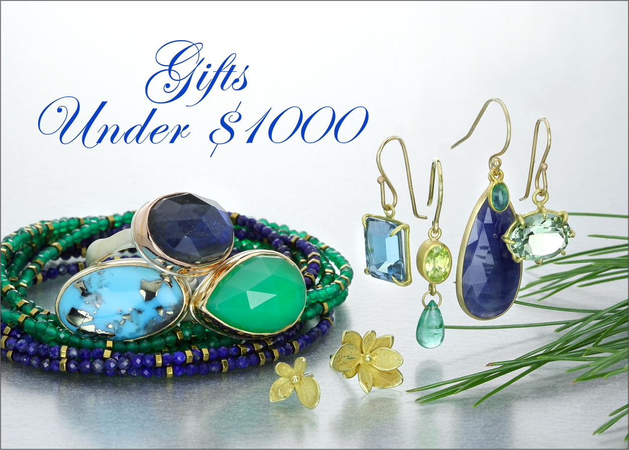 gifts under $1,000, gabriella kiss jewelry, jamie joseph jewelry, mallary marks jewelry, margaret solow jewelry, rosanne pugliese jewelry, anne sportun jewelry, john iversen jewelry