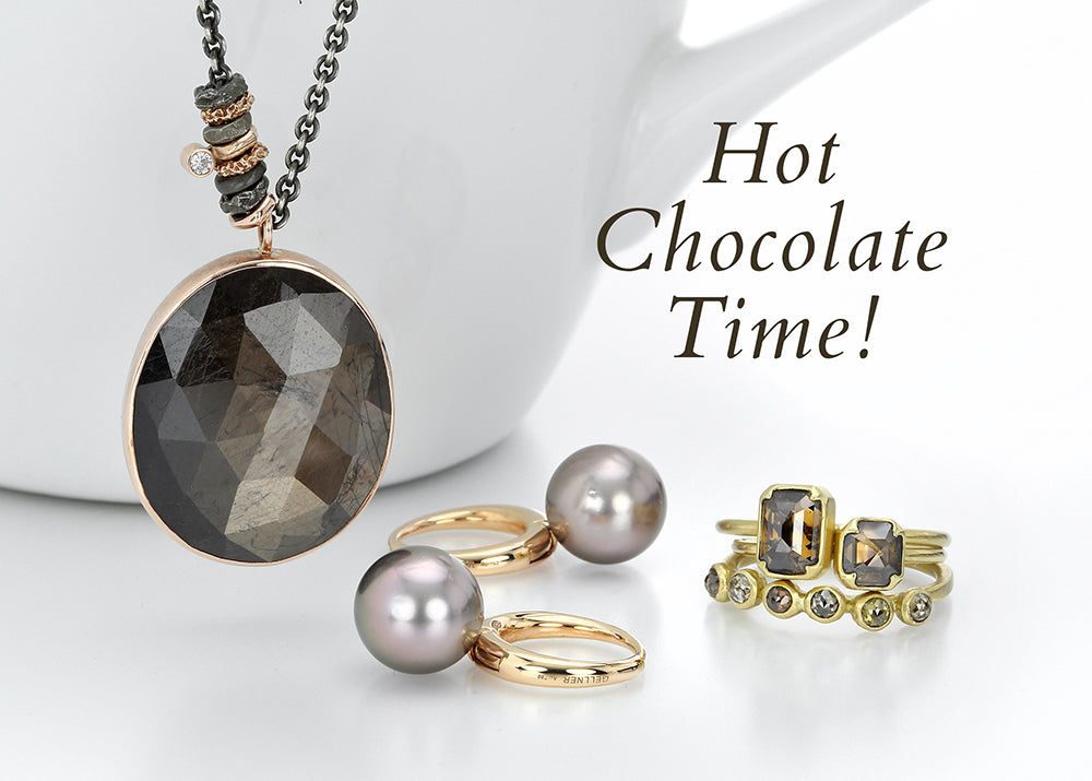 smoky quartz jewelry, chocolate diamond jewelry, brown diamond jewelry, brown pearl earrings, brown diamond rings, brown diamond engagement ring, champagne diamond ring