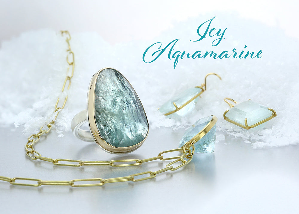 Olivia Jewelry Set | Aquamarine – Seraphine Creations