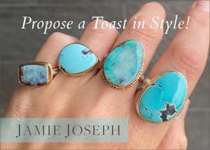 Jamie joseph rings, jjpowerrings, turquoise rings, opal rings, mixed metal rings, cocktail rings, statement rings, gemstone rings