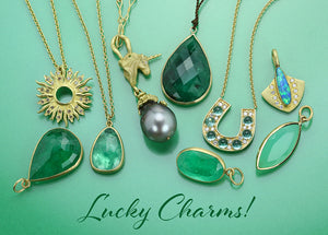 green jewelry, emerald jewelry, emerald necklaces, emerald earrings, emerald pendants, gabriella kiss jewelry, maria beaulieu jewelry, sophie theakston jewelry, alexis kletjian jewelry