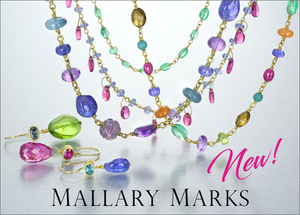 mallary marks jewelry, mallary marks earrings, mallary marks necklaces, gemstone jewelry, drop earrings, gemstone earrings, gemstone necklaces, peridot earrings, tanzanite earrings, rubellite earrings, mixed gemstone necklaces