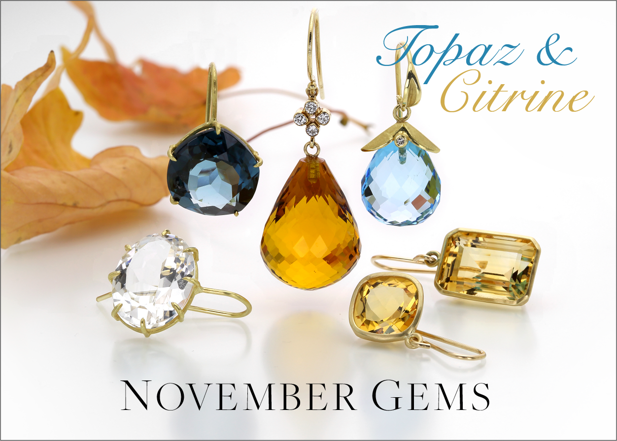 November s Gems Citrine Topaz Quadrum Gallery