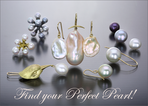 freshwater pearl earrings, unique pearl earrings, pink pearl earrings, gabriella kiss earrings, maria beaulieu earrings, john iversen earrings, designer pearl earrings