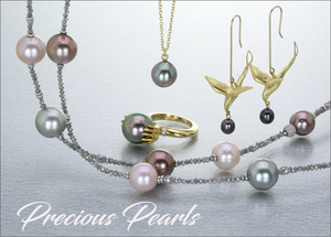 pearl jewelry, pearl earrings, pearl necklaces, pearl rings, gabriella kiss jewelry, gallner jewelry, maria beaulieu jewelry, designer pearl jewelry, pearl fine jewelry boston