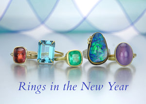 nicole landaw rings, rosanne pugliese rings, maria beaulieu rings, ananda khalsa ring, lola brooks ring