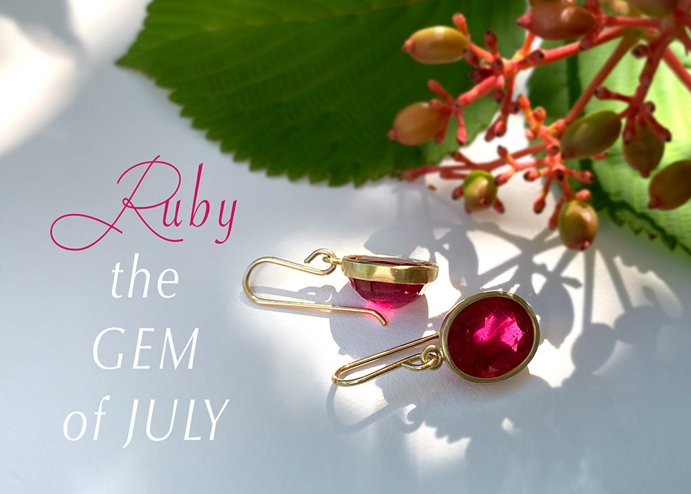 July's Birthstone: RUBY!