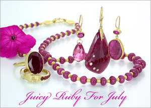 July is RED HOT with Rubies!