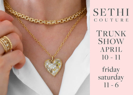 TODAY! Join Us for a Sethi Couture Trunk Show ✨