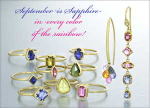 Sparkle your way into September with Sapphires!