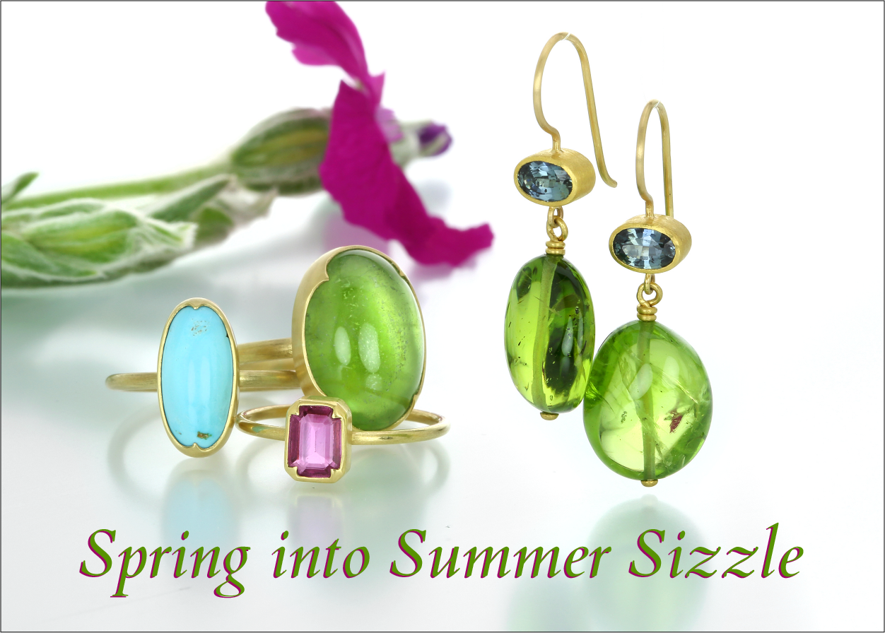 gemstone earrings, gemstone rings, colorful earrings, colorful necklaces, jewelry for summer, bright colored jewelry, turquoise jewelry 