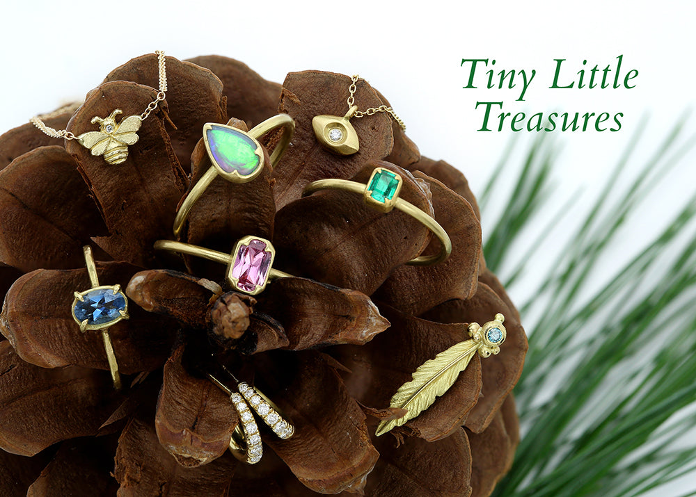 delicate gold jewelry, small gemstone rings, delicate diamond necklace, fine jewelry boston, designer jewelry boston, 18k yellow gold rings, 18k yellow gold necklace, gabriella kiss jewelry 