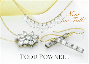 Todd pownell jewelry, todd pownell earrings, todd pownell necklaces, diamond pendants, diamond earrings, delicate diamond chains 