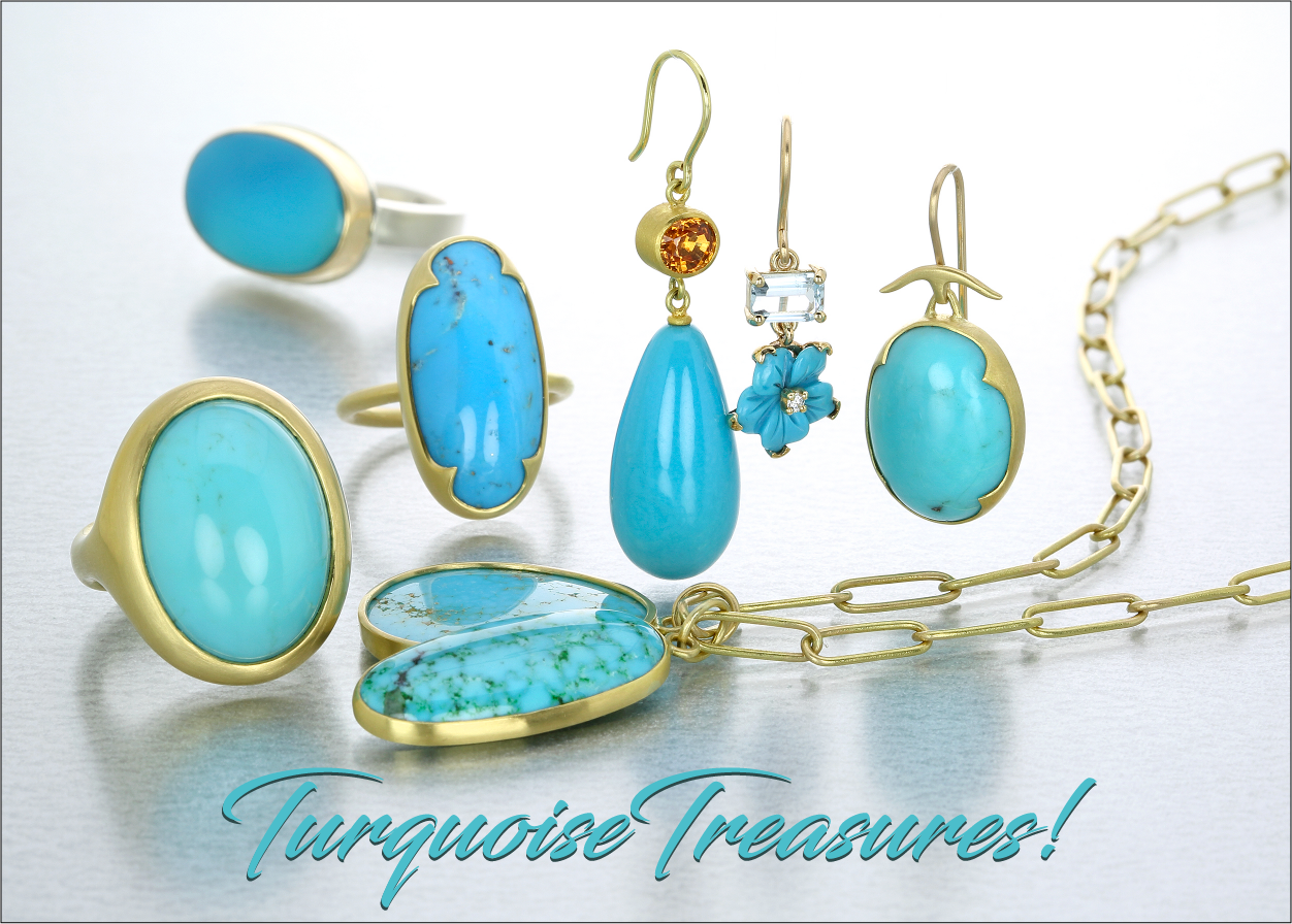 turquoise, turquoise jewelry, turquoise earrings, turquoise rings, turquoise necklaces, lola brooks jewelry, mallary marks jewelry, gabriella kiss jewelry, maria beaulieu jewelry, nicole landaw jewelry, gemstones jewelry