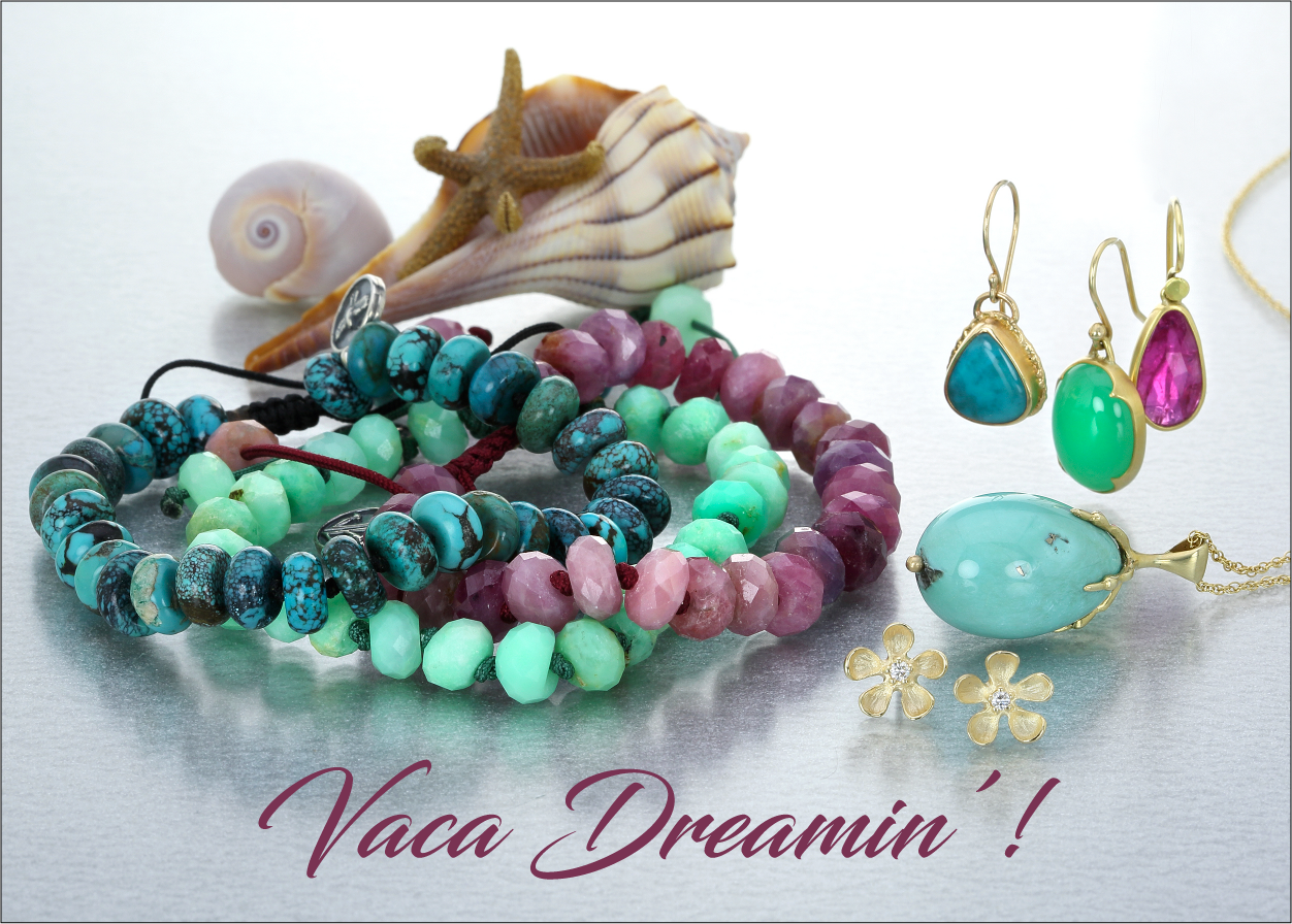 beaded bracelets, gemstone earrings, gemstone necklaces, gemstone drop earrings, gemstone bracelets, turquoise jewelry, ruby jewelry, chrysoprase jewelry, bright colored jewelry