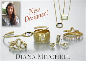 diana mitchell jewelry, diana mitchell earrings, diana mitchell rings, diana mitchell necklaces, 18k yellow gold jewelry, rose cut diamond rings, rose cut diamond jewelry, handcrafted jewelry, boston fine jewelry, boston designer jewelry