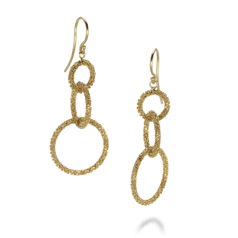 Amali Stardust Graduated Circle Earrings | Quadrum Gallery
