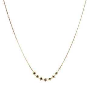 Amali 18k Petite Black Diamond Textile Necklace | Quadrum Gallery