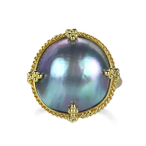 Amali 18k Mabe Pearl Ring | Quadrum Gallery