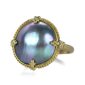 Amali 18k Mabe Pearl Ring | Quadrum Gallery